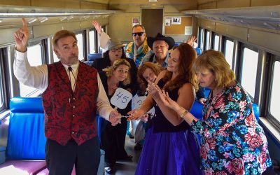 Play Detective on the Murder Mystery Train Ride