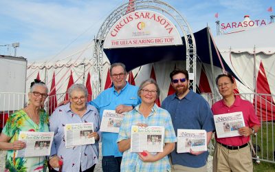 The News Staff Spends a Day at the Circus