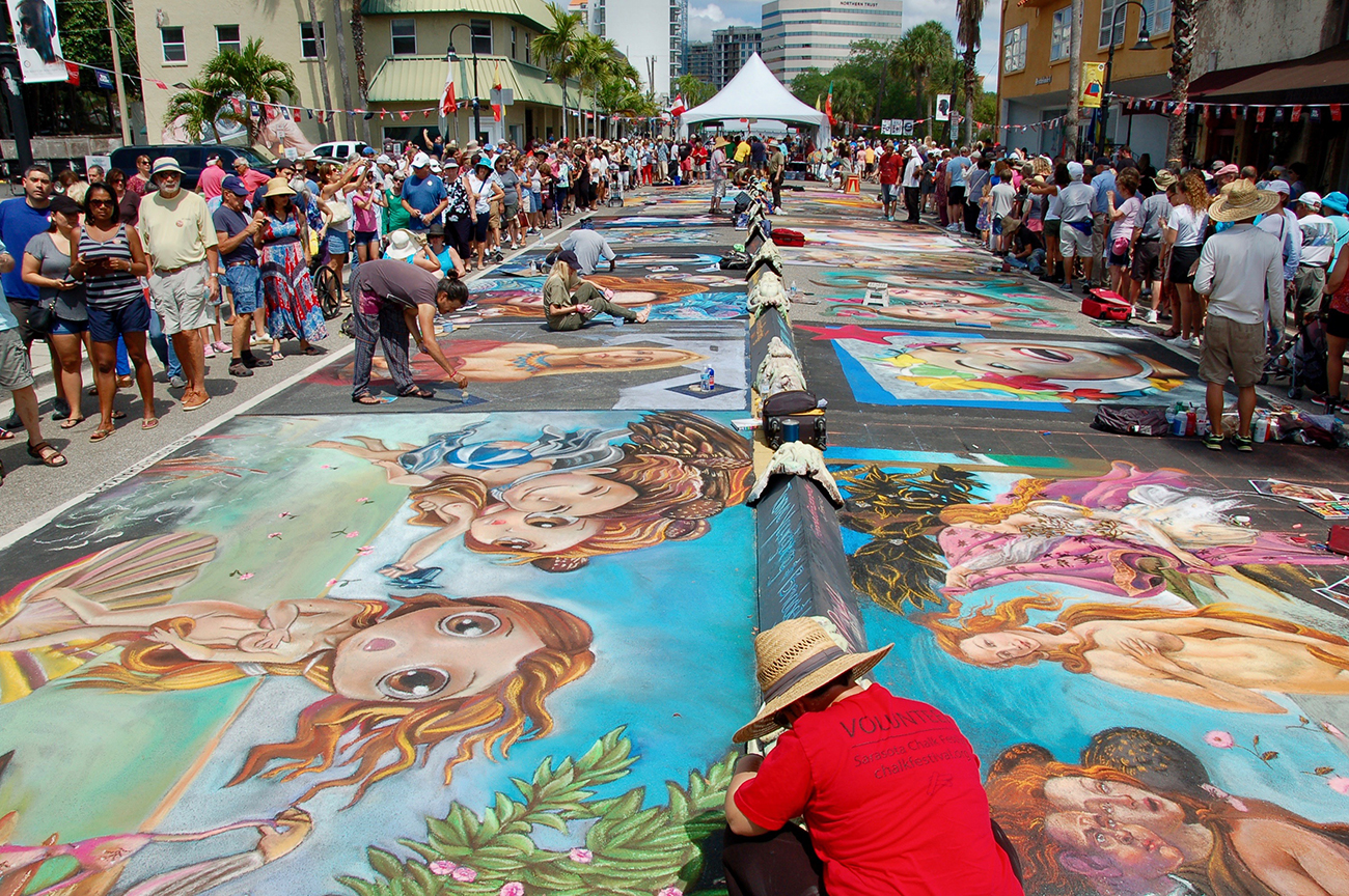 Chalk Festival: Art on the Street, Literally! | News of Sun City Center ...