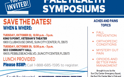 Fall Health Symposiums