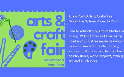 Kings Point Arts & Crafts Fair – Nov. 9