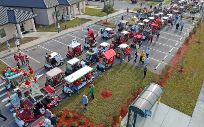 Home for the Holidays with the 2019 Golf Cart Parade