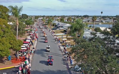 Go “Home for the Holidays” with the 2019 Golf Cart Parade